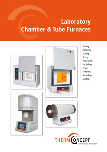 Laboratory Chamber & Tube Furnaces - Entech