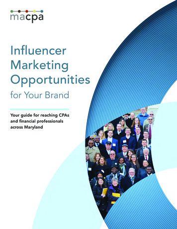 Influencer Marketing Opportunities