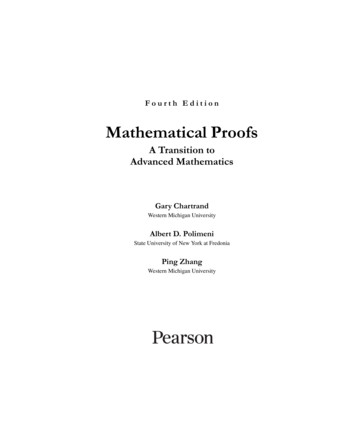 Mathematical Proofs - Aidanlathamblog 