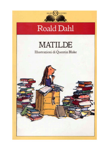 Roald Dahl Matilde - Weebly
