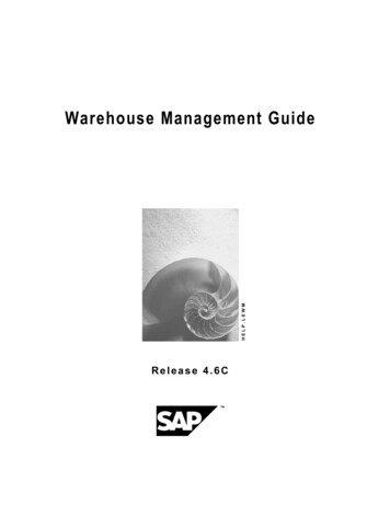 Warehouse Management Guide - LOMAG-MAN 