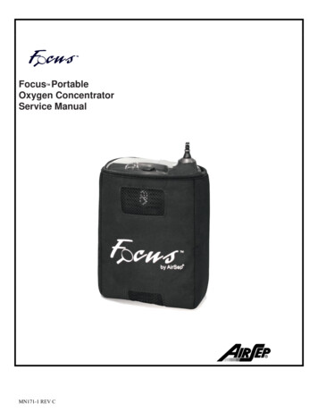 Focus Portable Oxygen Concentrator Service Manual