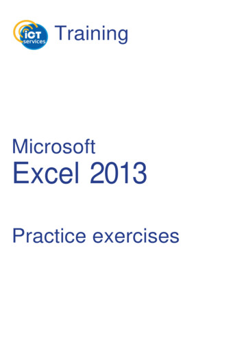 Microsoft Excel 2013 - DIT