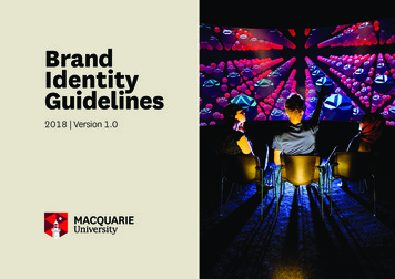 Brand Identity Guidelines - Macquarie University