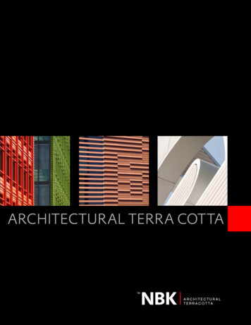 ARCHITECTURAL TERRA COTTA