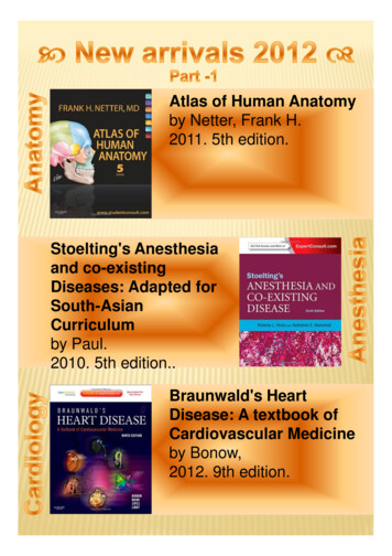 Atlas Of Human Anatomy - College Of Physicians And .