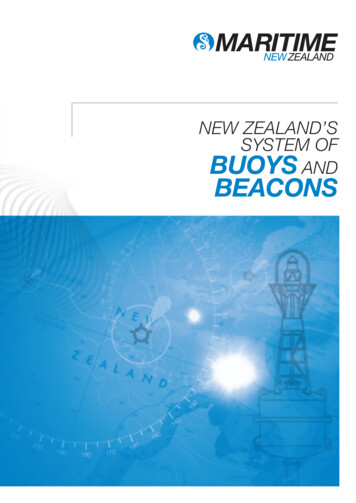 New Zealand's System Of Buoys And Beacons Booklet