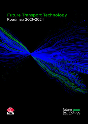 Future Transport Technology Roadmap 2021-2024