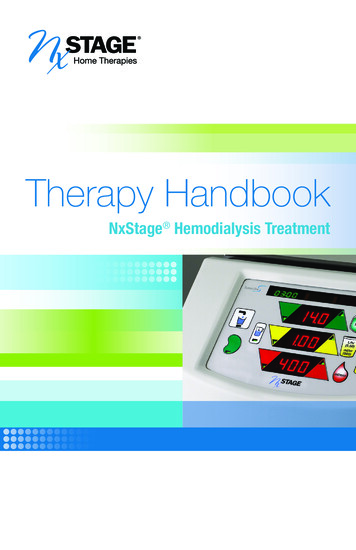 Therapy Handbook - Hemodialysis At Home Or In-Center