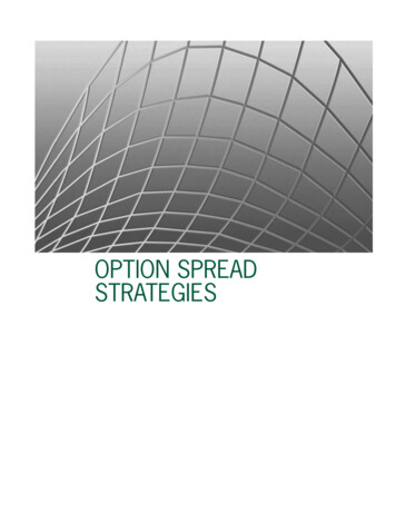 OPTION SPREAD STRATEGIES - DropPDF