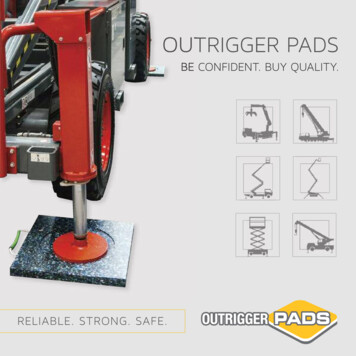 OUTRIGGER PADS