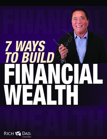 7 Ways To Build Financial Wealth