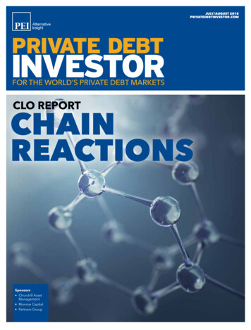 CLO REPORT CHAIN REACTIONS