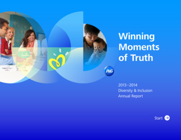 Winning Moments Of Truth - P&G