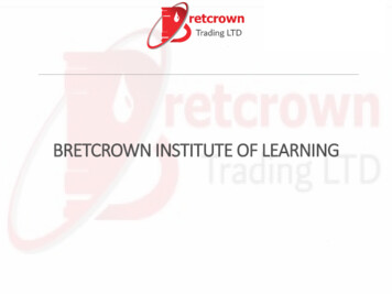 BRETCROWN INSTITUTE OF LEARNING