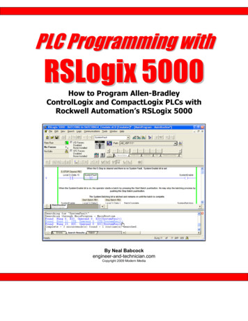 PLC Programming With RSLogix 5000 - Comptechweb 