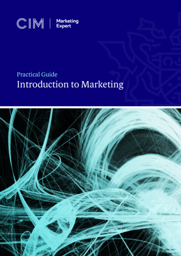 Practical Guide Introduction To Marketing