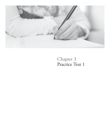 Chapter 3 Practice Test 1 - Penguin Random House