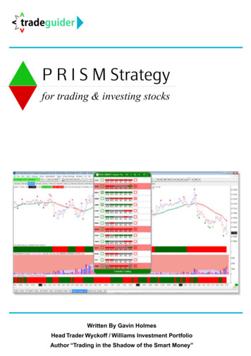 P R I S M Strategy - VSA Trading Resources Tradeguider