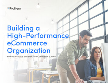 Building A High-Performance ECommerce Organization