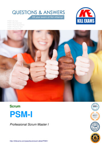 Scrum PSM-I