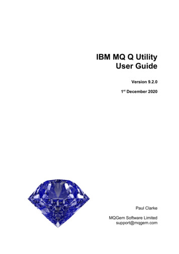 IBM MQ Q Utility - MQGem