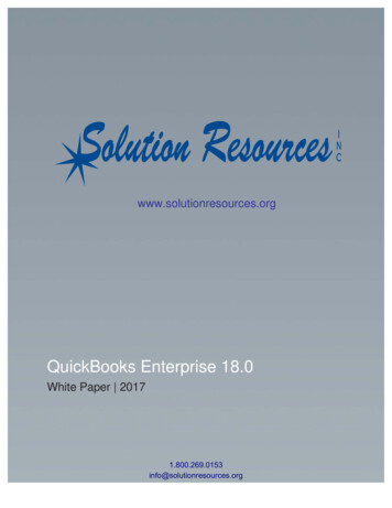 QuickBooks Enterprise 18