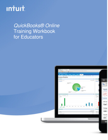 QuickBooks Online Training Workbook For Educators