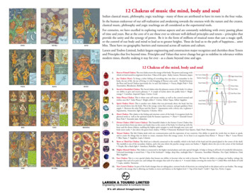 12 Chakras Of Music The Mind, Body And Soul