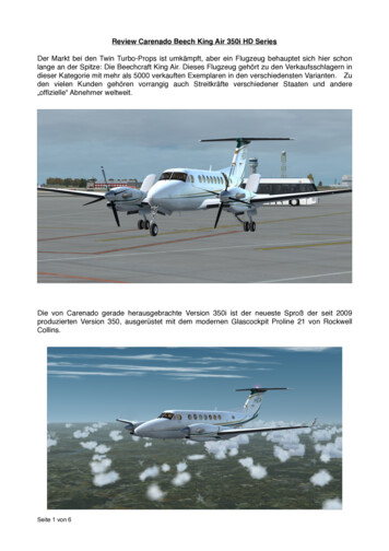 Review King Air - Aerosoft2.de