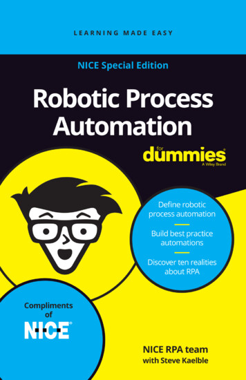 Robotic Process Automation - NICE