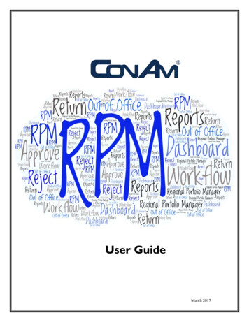 User Guide - Conam.yardielearning 