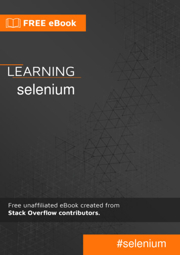 Selenium - RIP Tutorial