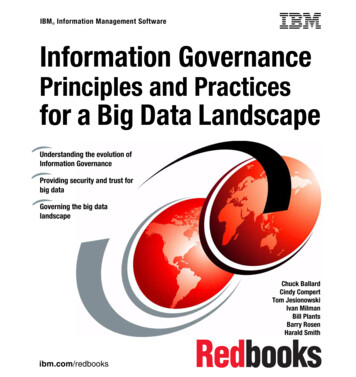IBM Information Management Software Front Cover .