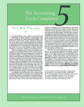 The Accounting Cycle Completed - Pearson Ed