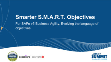 Smarter S.M.A.R.T. Objectives - Scaled Agile