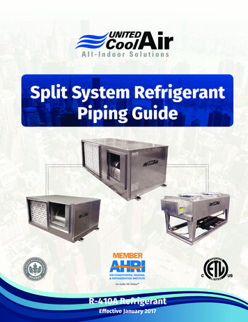 Split System Refrigerant Piping Guide - United CoolAir