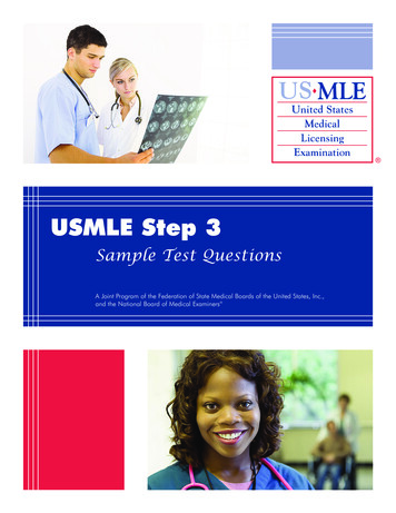 USMLE Step 3 - University Of South Florida