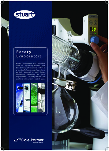 Rotary Evaporators - Stuart Equipment