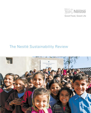 The Nestlé Sustainability Review