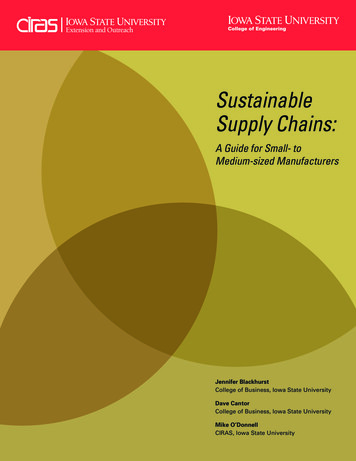 Sustainable Supply Chains - HBS