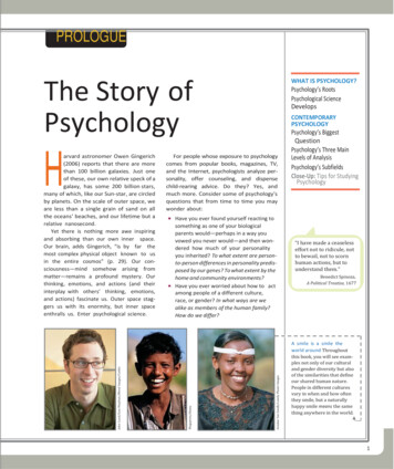 The Story Of WHAT IS PSYCHOLOGY?