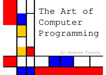 The Art Of Computer Programming - Eclecticon.info