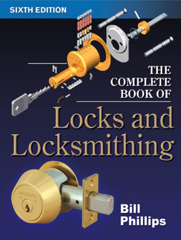 The Complete Book Locksmithing