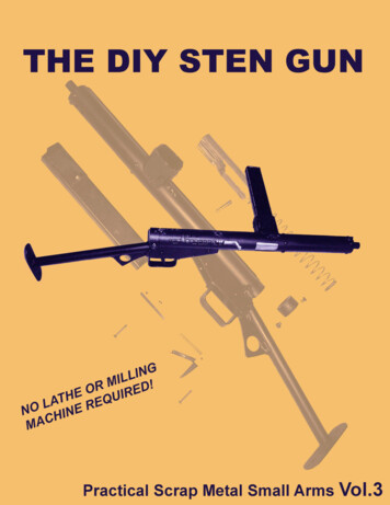 The DIY STEN Gun - Noblogs 