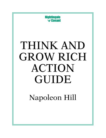 THINK AND GROW RICH ACTION GUIDE - Meetup