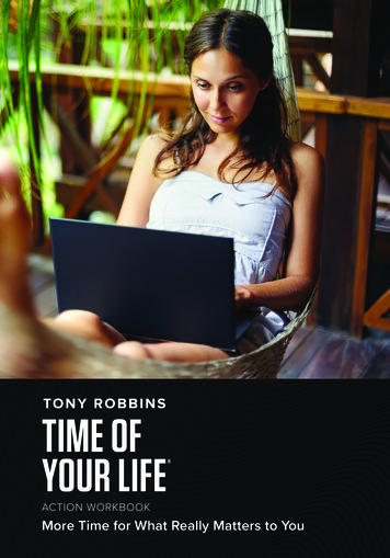 TIME OF YOUR LIFE - Tony Robbins
