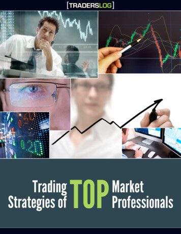 Trading Strategies Of TOP Market Professionals