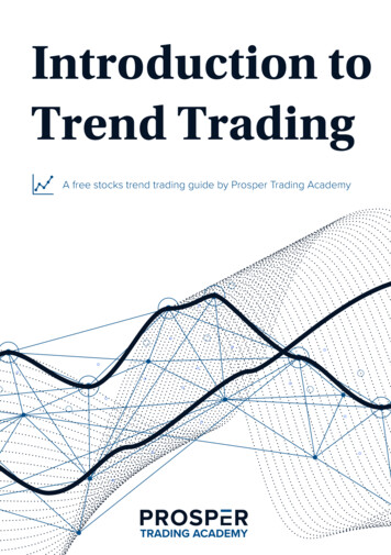 Introduction To Trend Trading