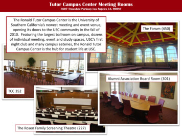 Tutor Campus Center Meeting Rooms